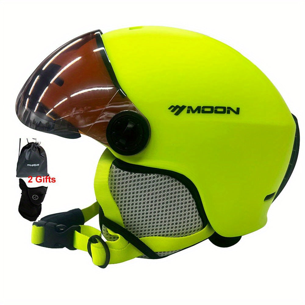 Essential head protection for skiers & snowboarders. Unisex, safe, and comfortable high-quality helmet.