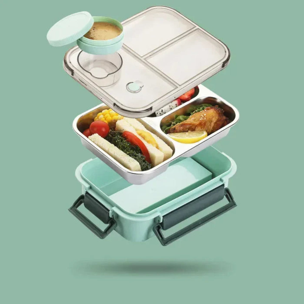 Durable stainless steel insulated food jar. Keeps meals hot or cold for hours. Perfect portable lunch solution.