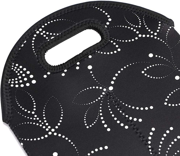 Premium insulated dual wine carrier, neoprene protection for bottles.