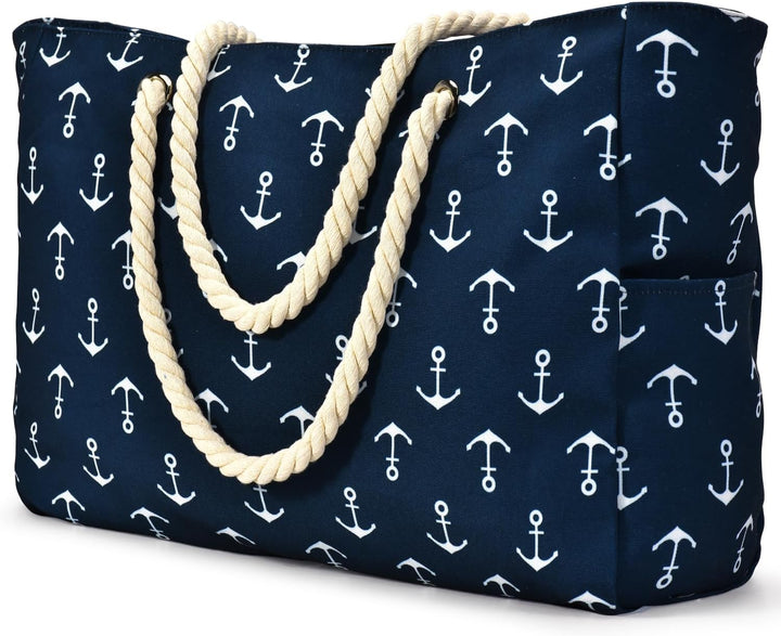 Unisex large waterproof tote bag for work & travel, durable shoulder carry.