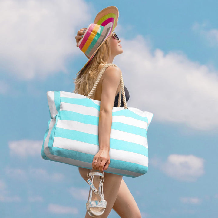 Practical unisex large waterproof tote for work, travel & daily essentials.