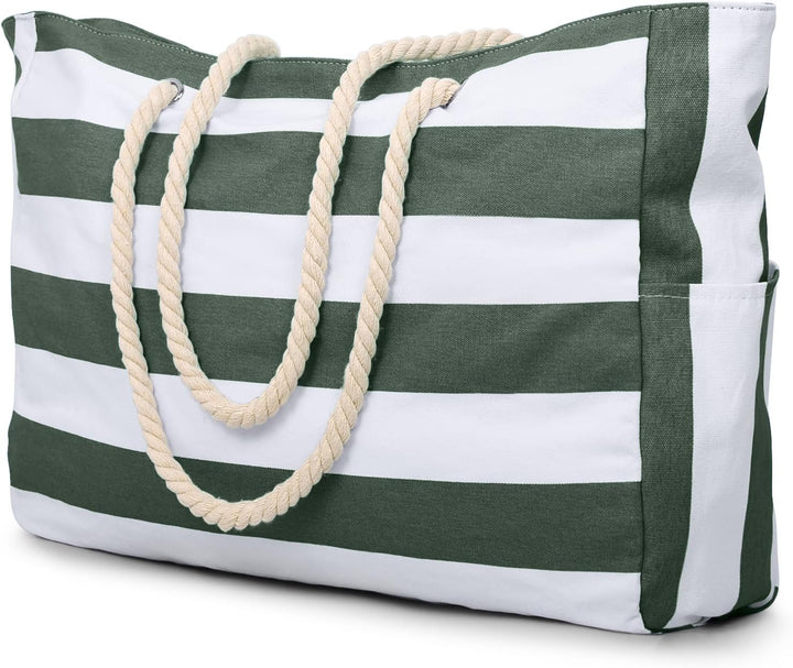 Functional large waterproof tote bag, unisex for daily carry & trips.