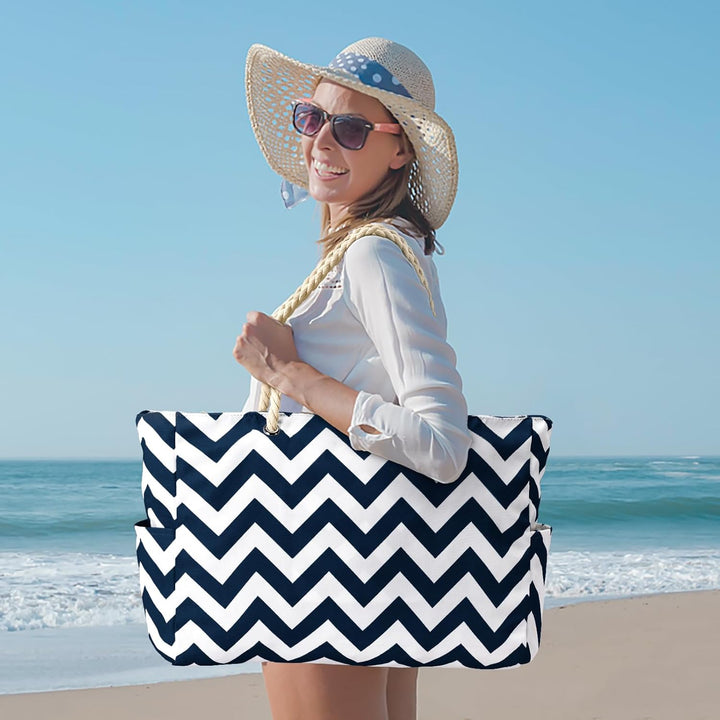 Waterproof gym tote bag, large & unisex, great for workout essentials.