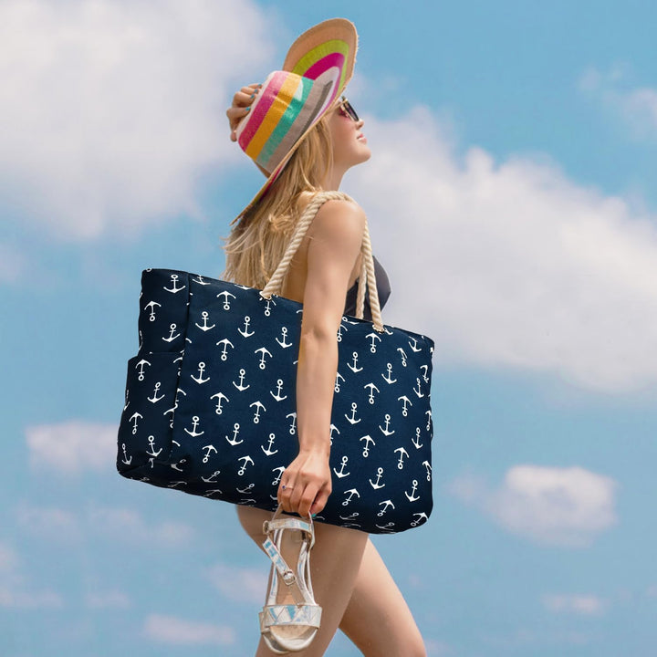 Unisex ultimate large waterproof tote for work, travel & daily adventures.