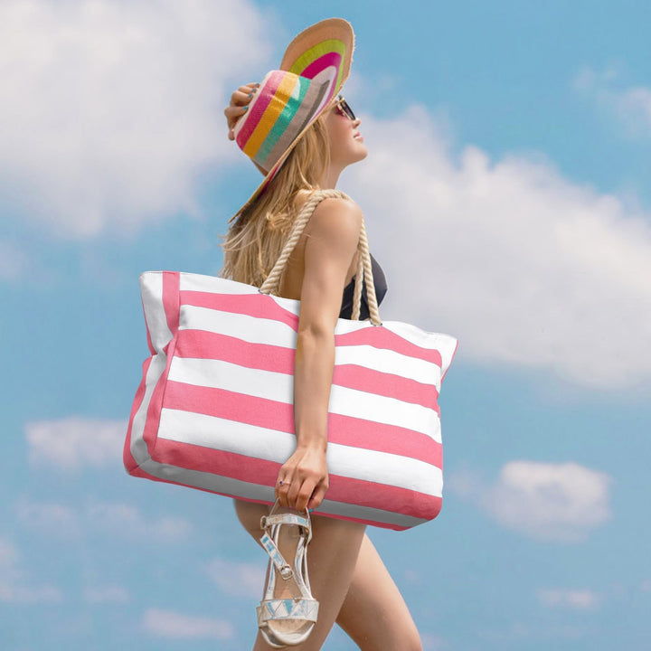 Premium large waterproof tote bag, unisex, durable for all occasions.