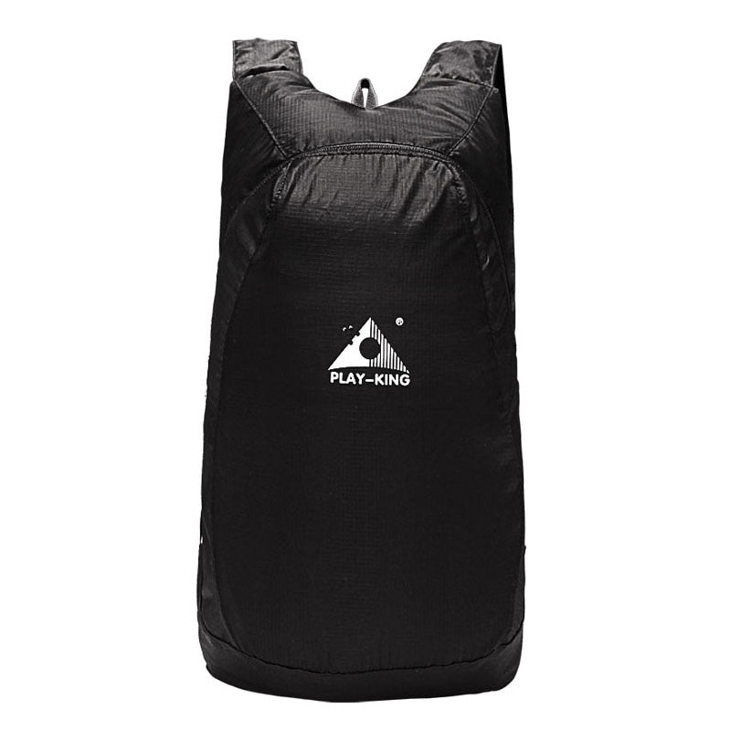 Adventure-ready 20L foldable backpack, water-resistant & lightweight, perfect for hiking & travel.