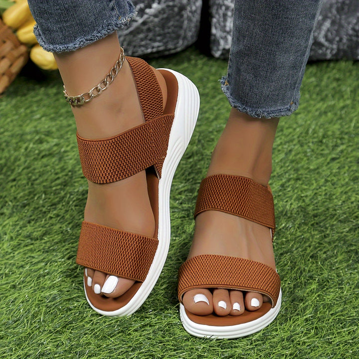 Unisex orthopedic comfort sandals with adjustable hook-and-loop closures for a custom fit.