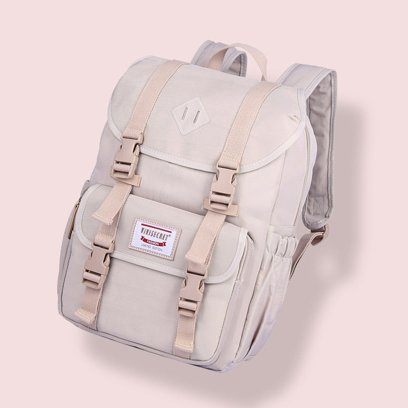 Close-up of water-resistant fabric on a durable travel backpack, protecting contents from rain.