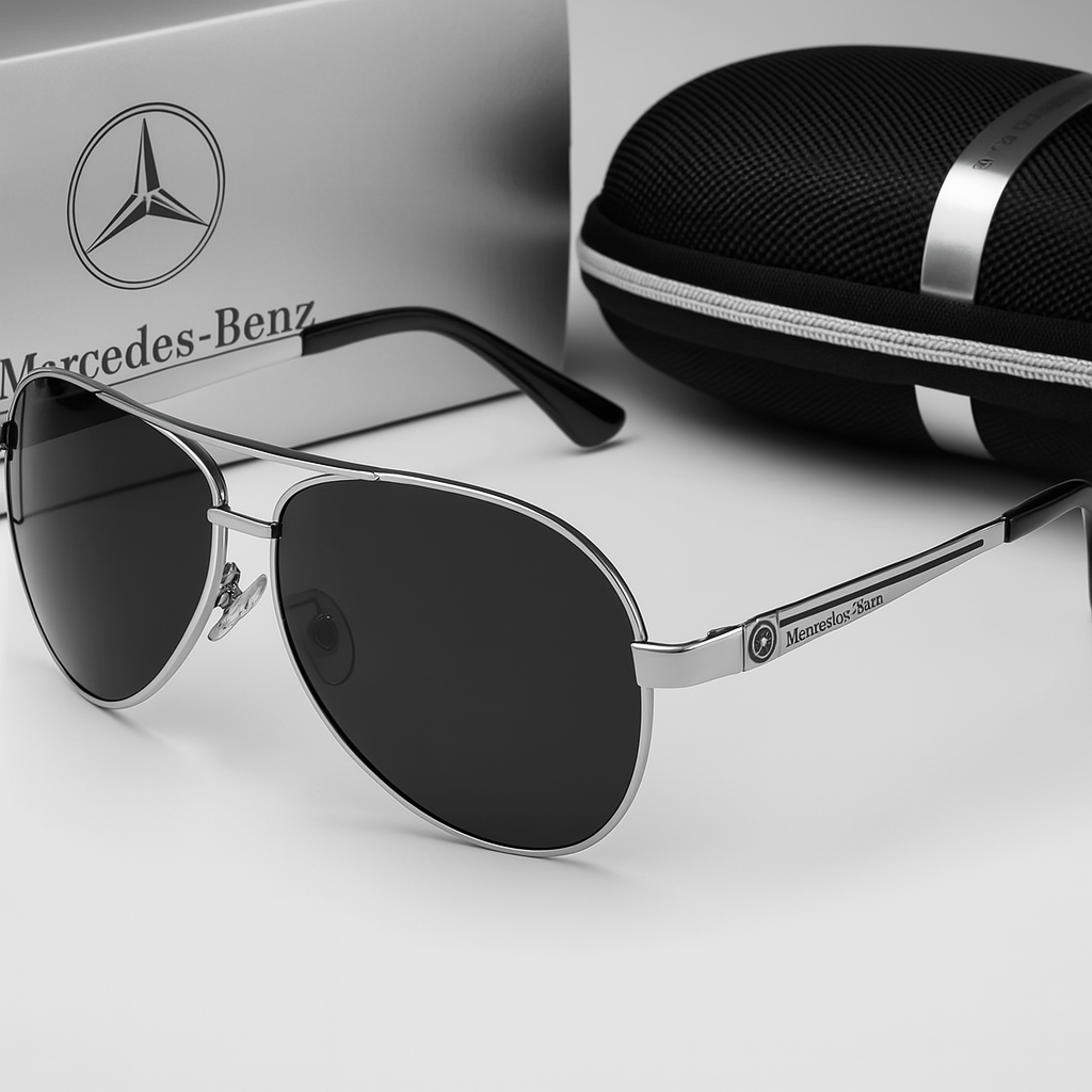 Unisex luxury polarized driving sunglasses with anti-glare lenses for outdoor fashion eyewear