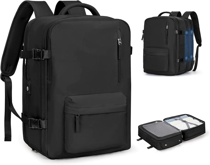 Unisex multi-compartment laptop carry bag with adjustable shoulder strap for organized work and travel.