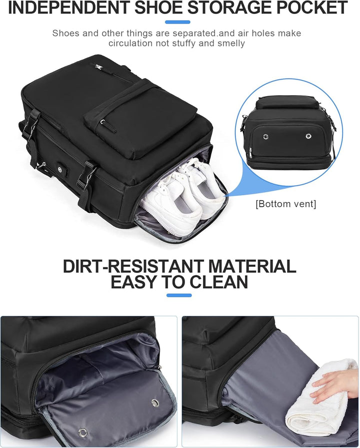 Practical unisex laptop work bag featuring multiple compartments & an adjustable strap for efficiency.