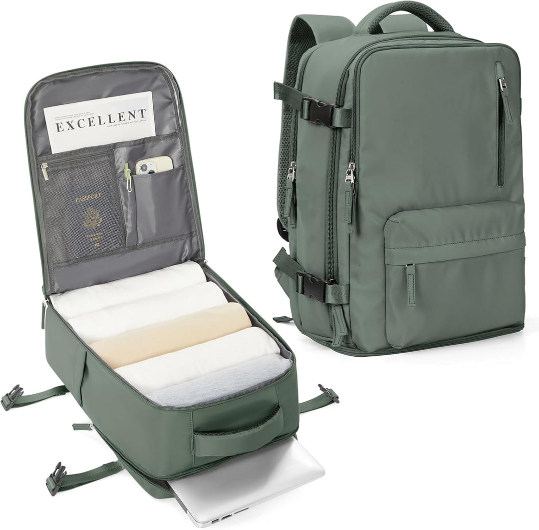 Versatile carry bag for laptops, multi-compartment design, unisex, with comfortable adjustable strap.