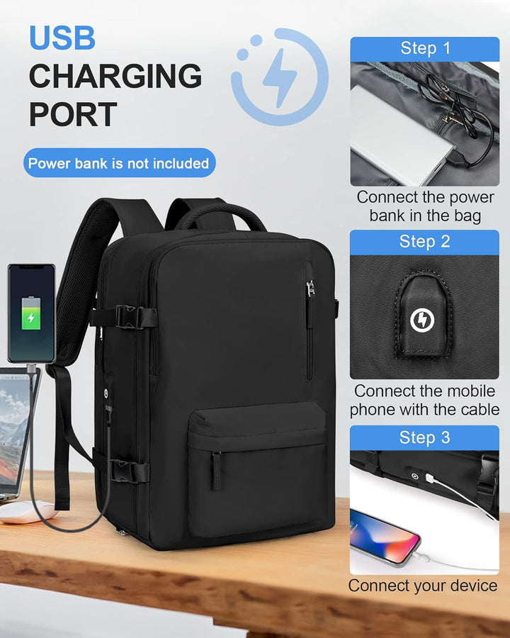 Everyday unisex laptop & messenger bag with multiple compartments & an adjustable strap for convenience.