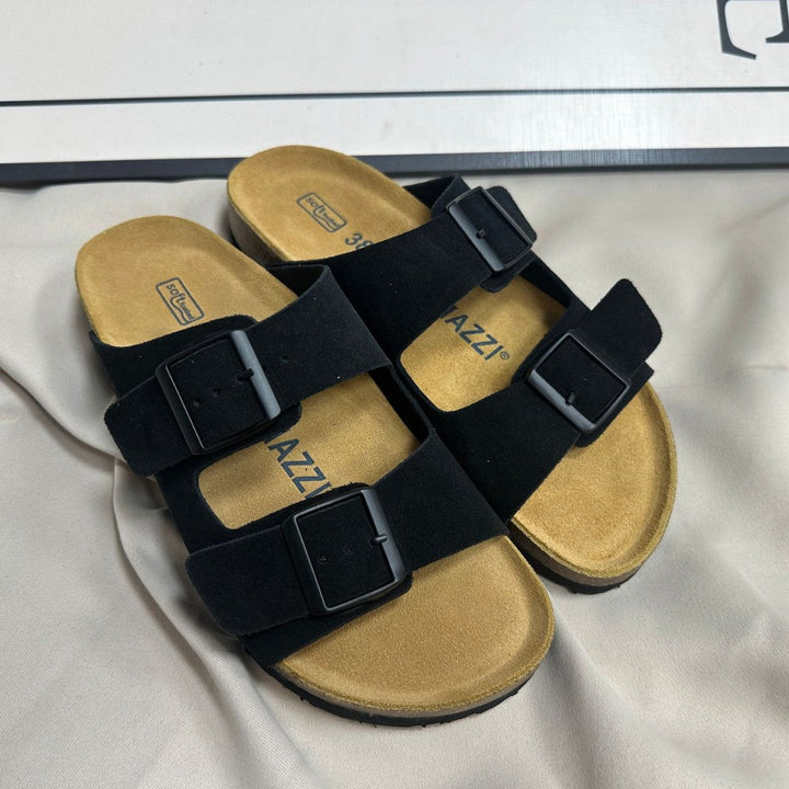 Versatile unisex orthopaedic sandals, perfect for casual everyday wear with comfortable footbed and arch support.