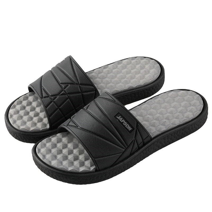 New orthopedic slippers offering superior arch support for both men and women.