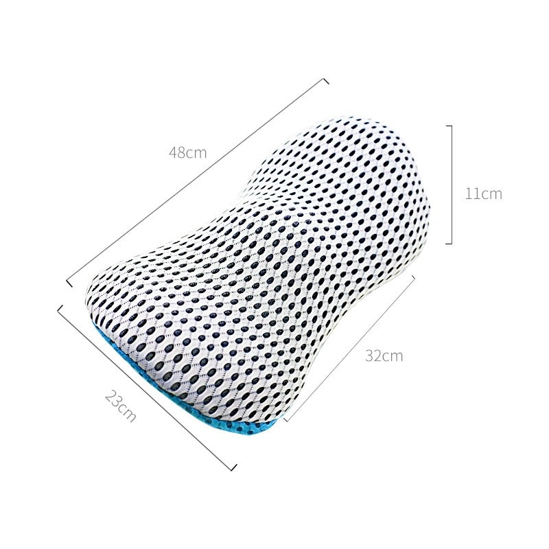 Posture corrector back cushion for ultimate sitting comfort and back pain relief, unisex design.