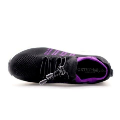 Pair of Unisex Orthopedic Stretch Cushion Walking Shoes, highlighting their lightweight and casual style