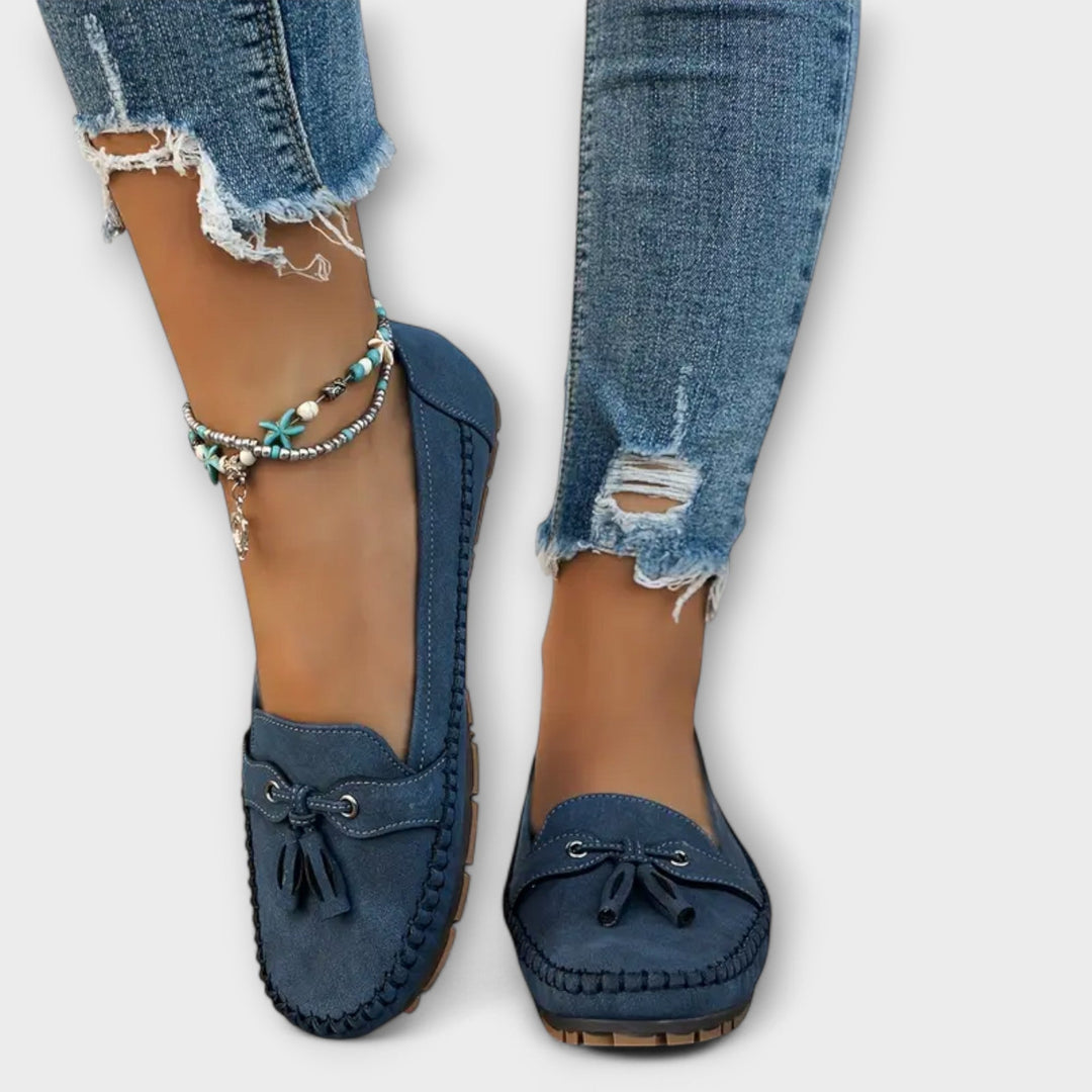 Pair of versatile orthopedic loafers for unisex wear, offering superior support and all-day comfort.