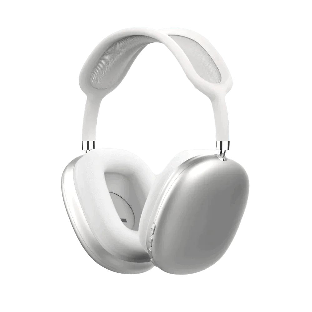 Unisex over-ear wireless noise cancelling headphones, sleek design. Bluetooth enabled for clear audio.