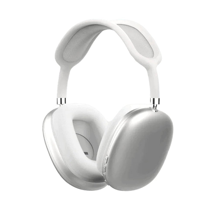 Unisex over-ear wireless noise cancelling headphones, sleek design. Bluetooth enabled for clear audio.