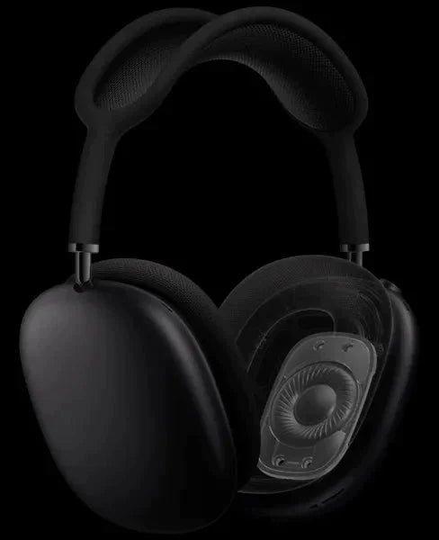 Versatile unisex wireless over-ear headphones, noise cancelling. Bluetooth, comfortable, long battery, sweat resistant audio.