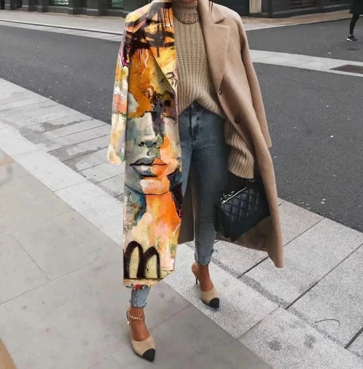 Modern oversized unisex jacket, designed for ultimate comfort and fashionable style.