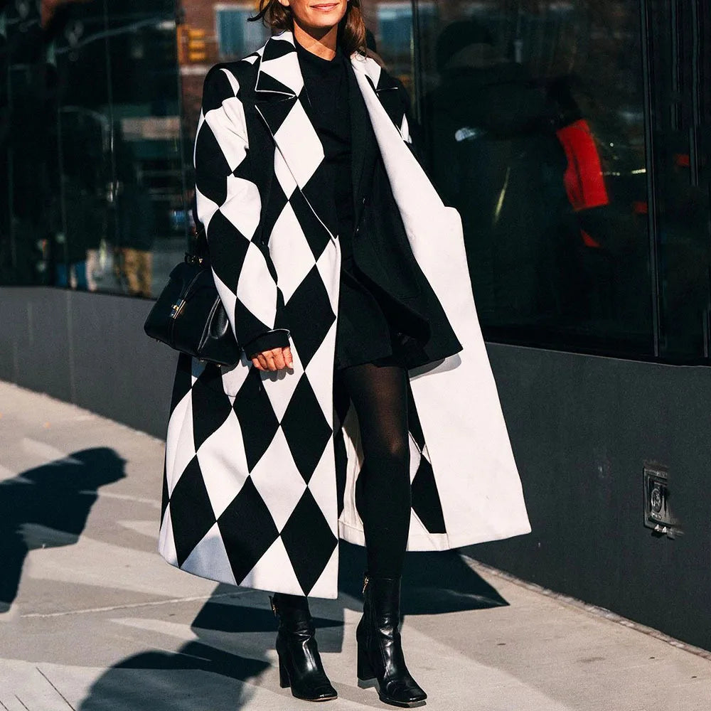Unisex oversized coat, perfect for a chic, comfortable, and versatile fashion statement.