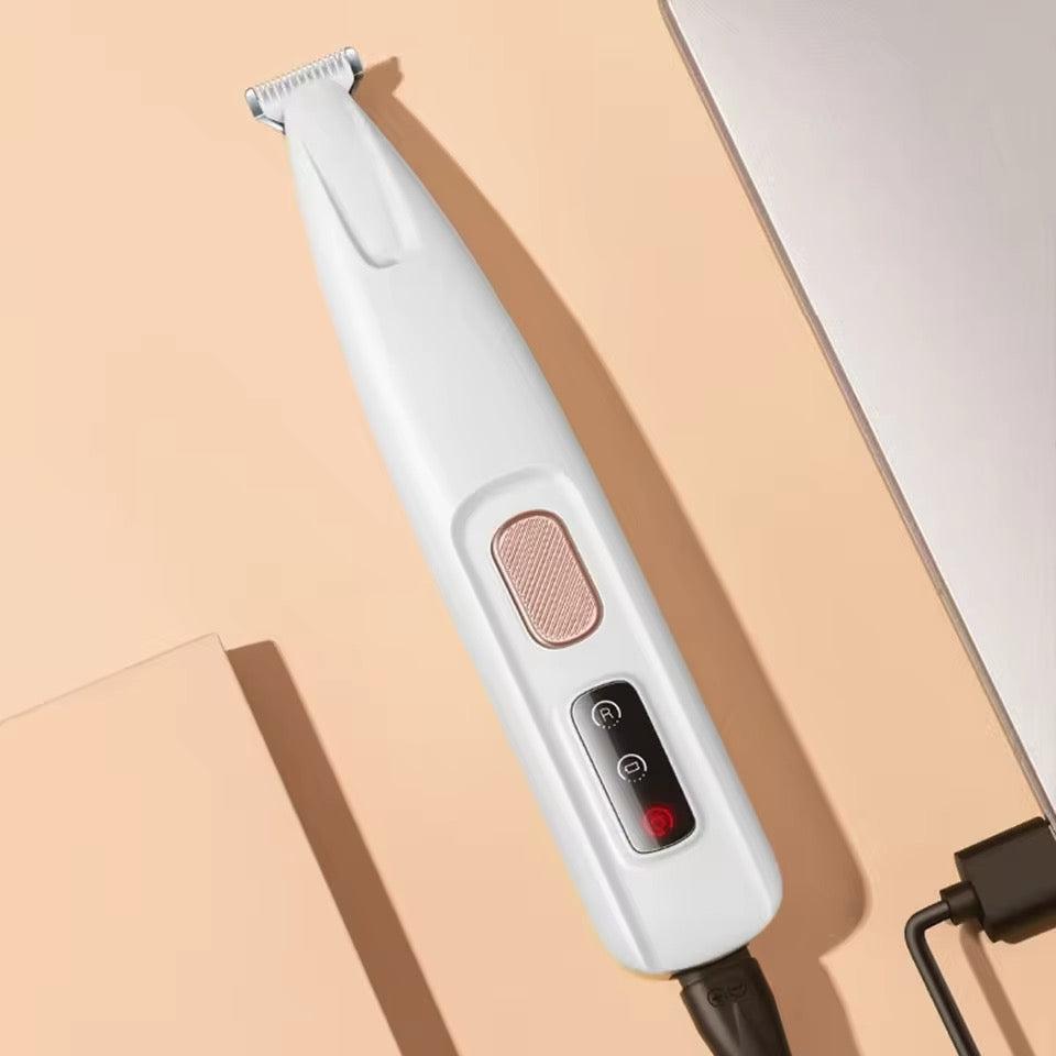 Precise pet paw & fur trimmer ensures gentle, safe grooming for dogs & cats. Quiet, waterproof design for stress-free pet care.