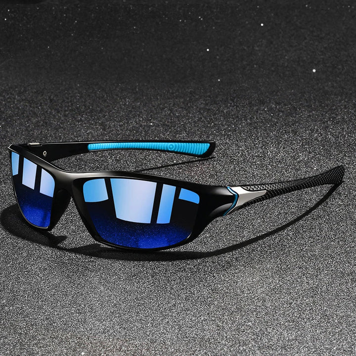 Unisex outdoor eyewear, polarised lenses reduce reflections, provides full UV400 protection.
