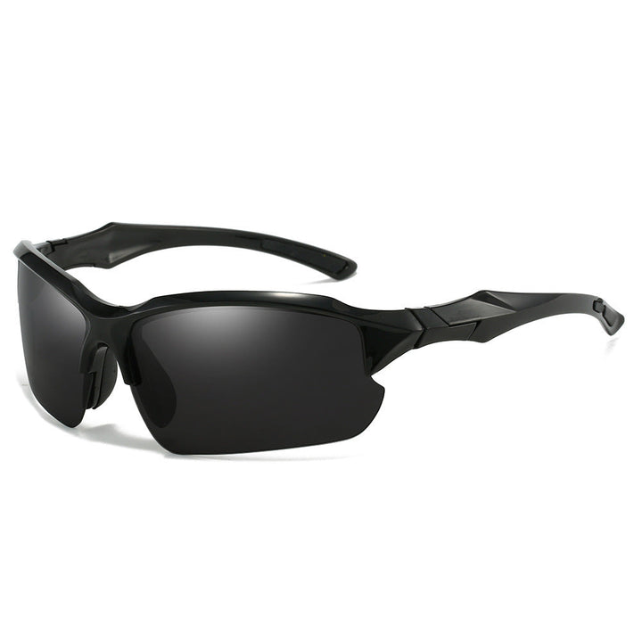 Unisex sports eyewear with polarized lenses, perfect for running, cycling, and hiking adventures