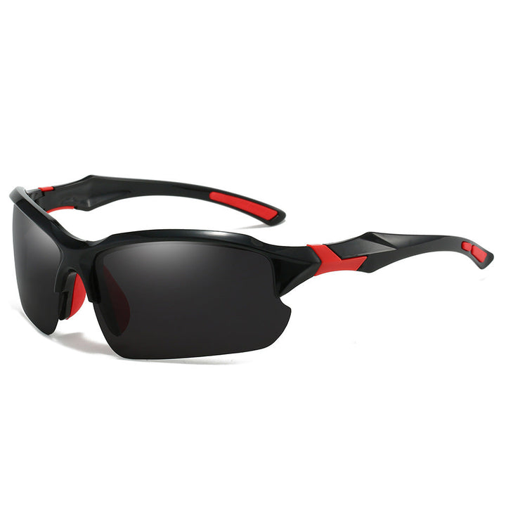 Durable unisex sunglasses with polarized lenses, designed for active outdoor lifestyles