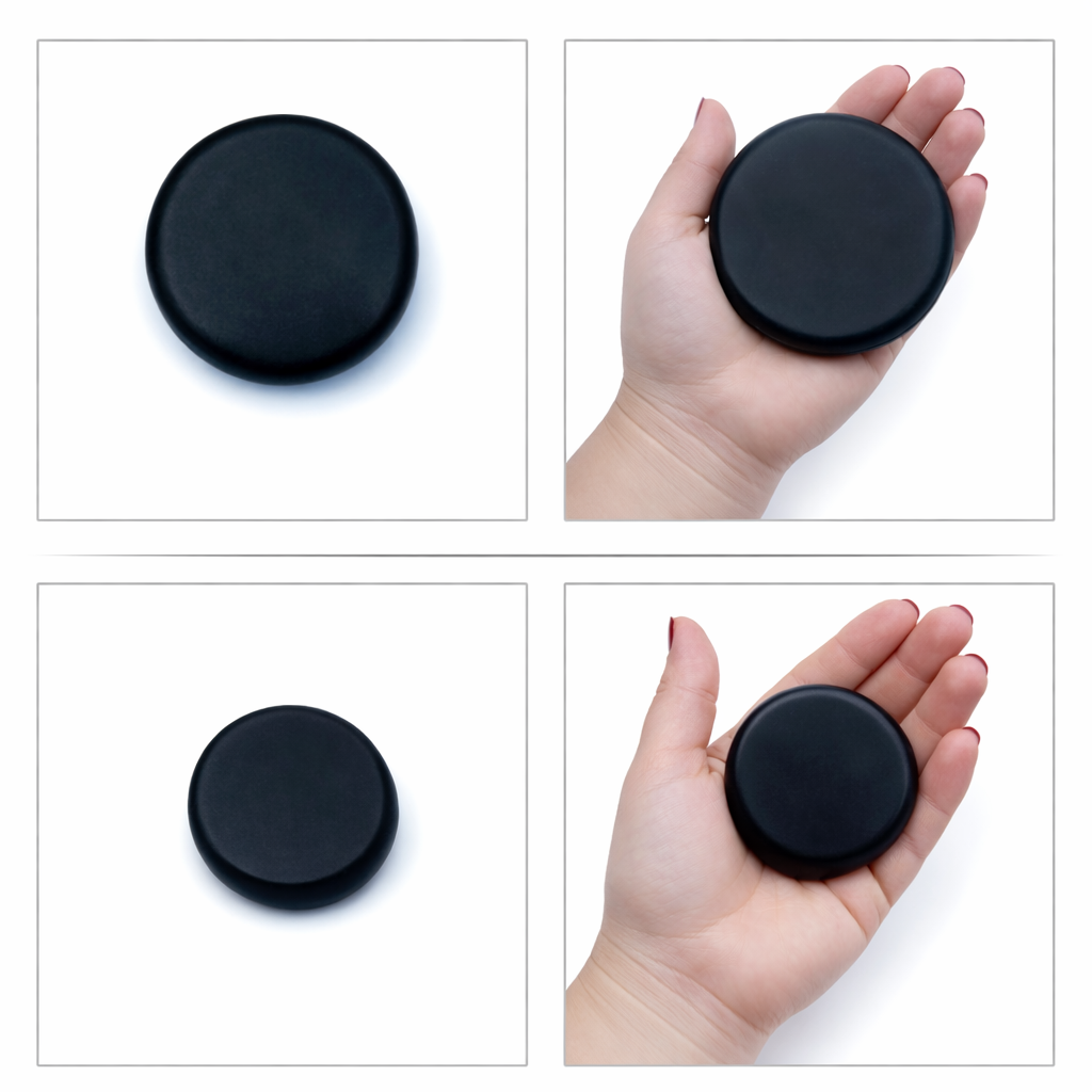 Complete hot stone massage set including a heater for professional spa treatments and relaxation.