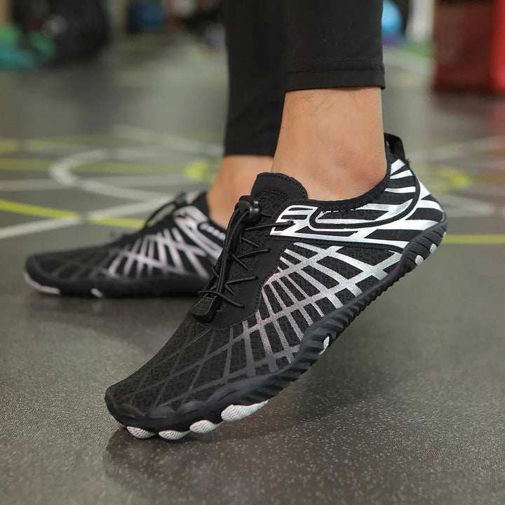 Unisex quick-dry aqua water shoes for beach sports and outdoor activities