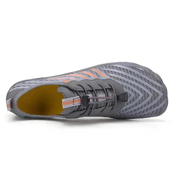 Comfortable unisex quick-lace barefoot shoes, featuring a lightweight, flexible design for everyday.
