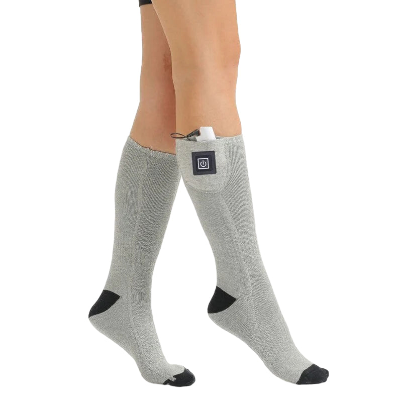 High-performance rechargeable electric thermal socks, providing sustained foot warmth.