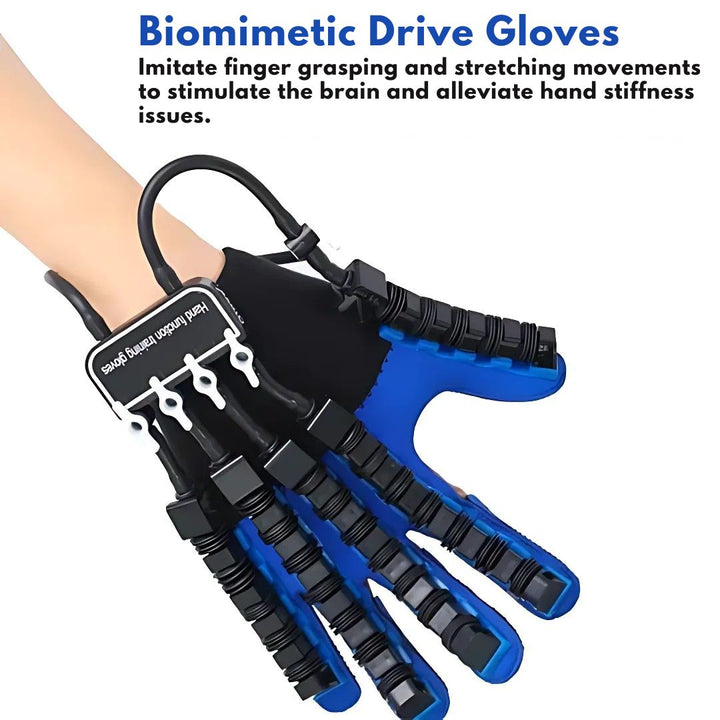 Ergonomic robotic hand recovery glove, a mobility aid for strength training & rehabilitation therapy.