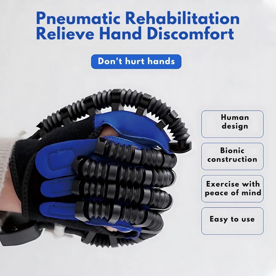 Innovative robotic glove providing essential hand rehabilitation for stroke patients & injury recovery.