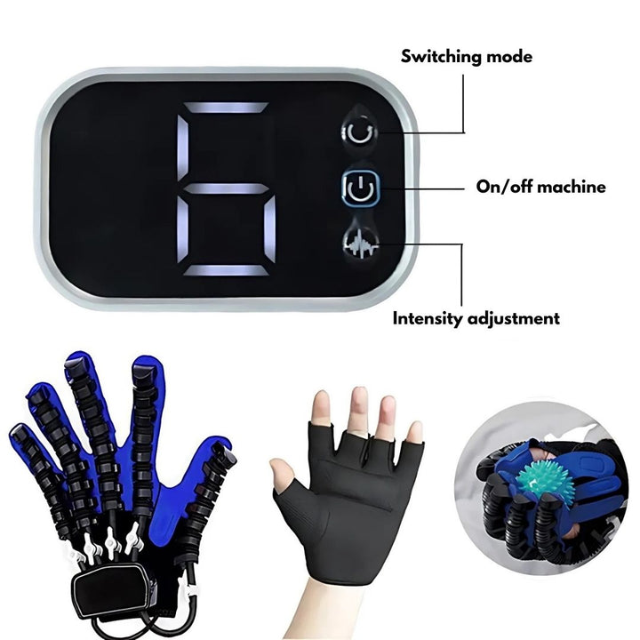Unisex hand recovery glove, a smart medical device for effective physical therapy & stroke rehabilitation.