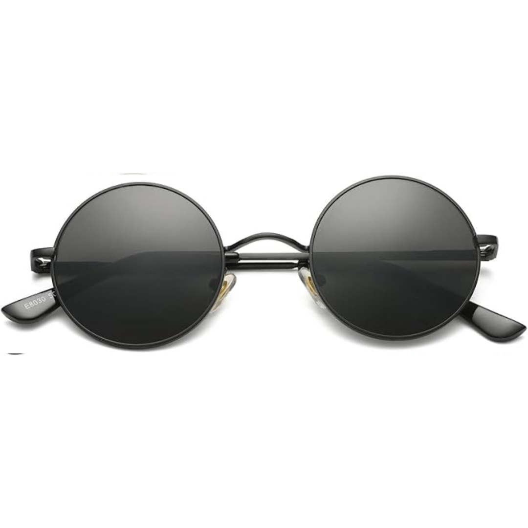 Everyday style round polarized sunglasses. Unisex, lightweight & provides essential UV protection.