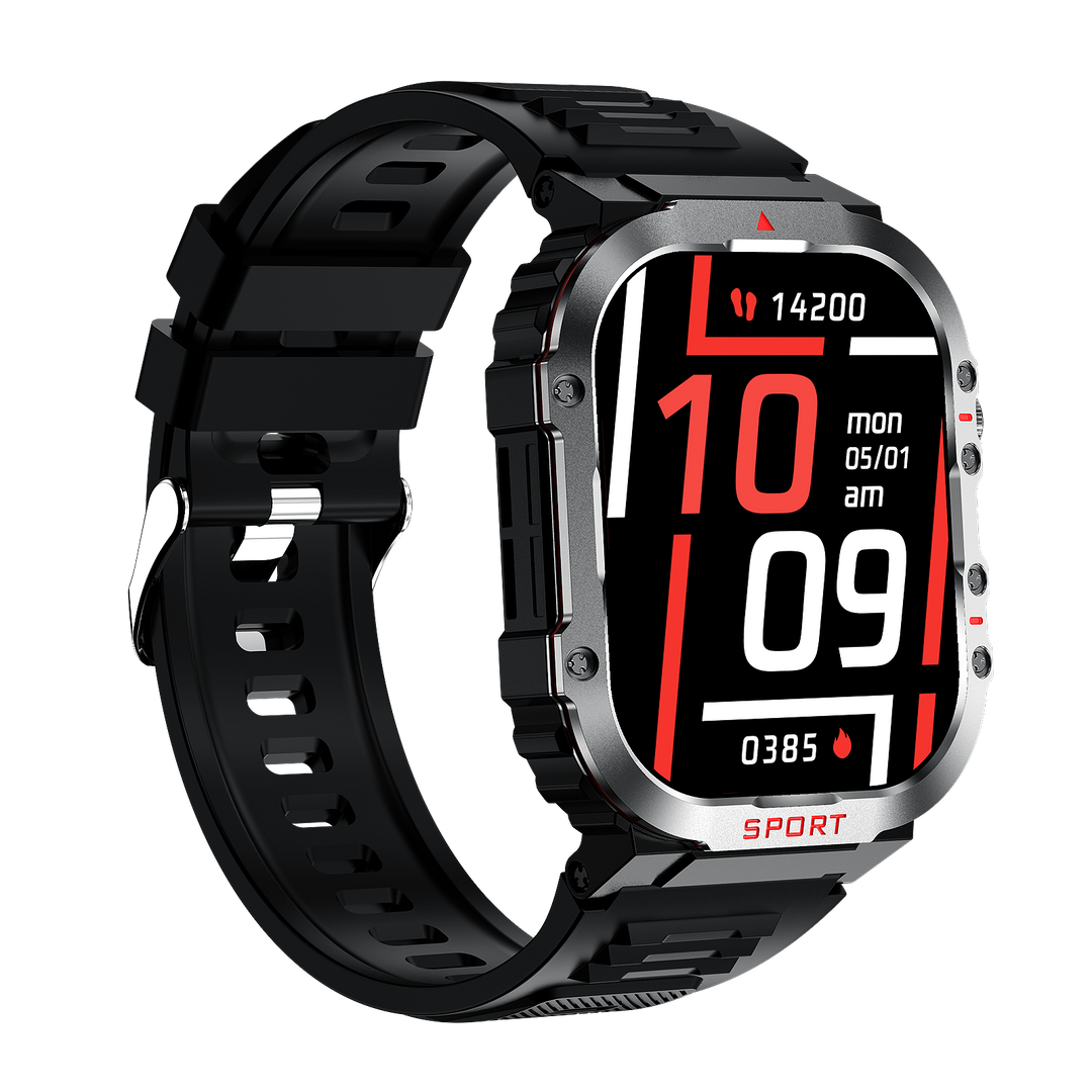 Smartwatch for diabetes tracking, providing real-time glucose monitoring. Essential health tech for blood sugar control.