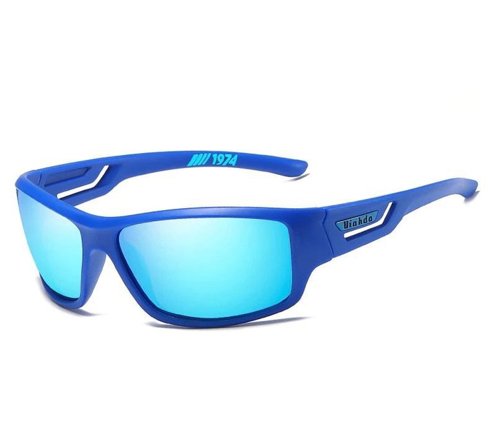 Premium UV400 polarized sporty sunglasses for anti-glare outdoor eye protection.