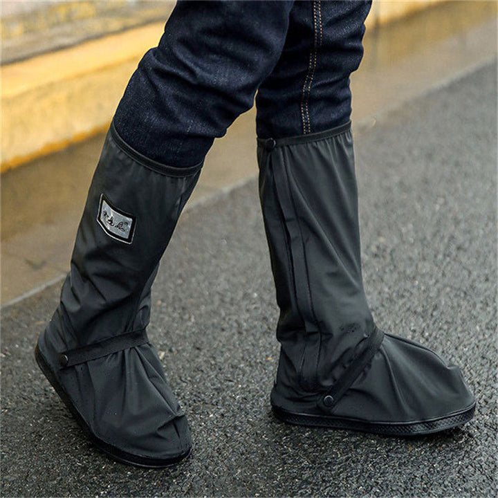 Storm Guard waterproof shoe covers for ultimate rain protection. Non-slip unisex overshoes, essential for wet weather & outdoor gear.