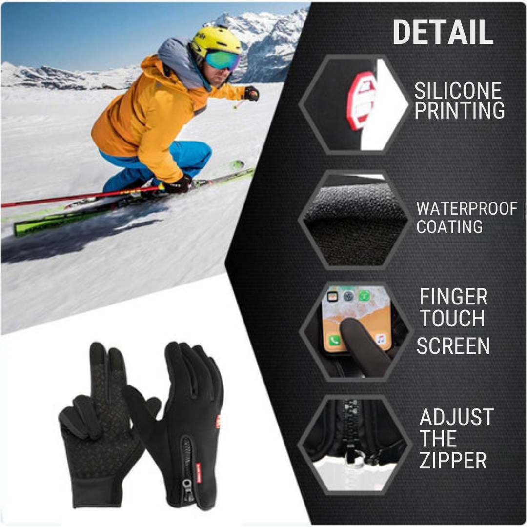 New4 winter outdoor gloves for men and women, perfect for cycling and general cold weather sports.