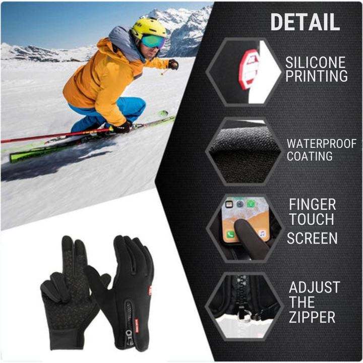 New4 winter outdoor gloves for men and women, perfect for cycling and general cold weather sports.