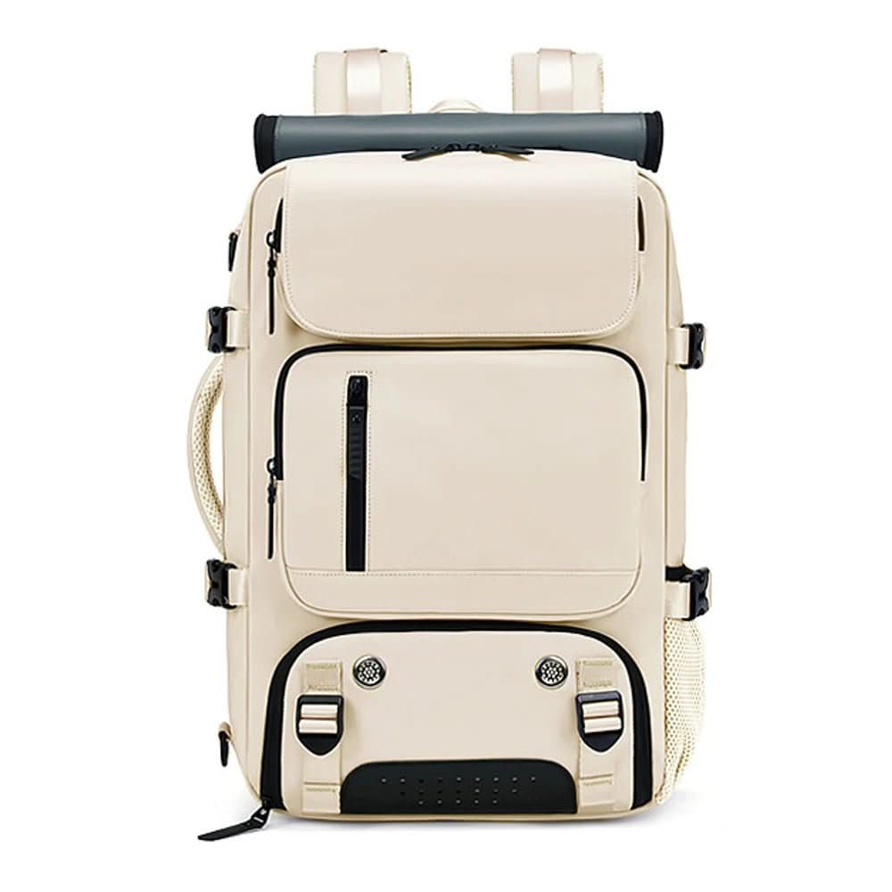 Multi-purpose unisex backpack: laptop, shoe, USB port. Perfect for travel, work, or school.