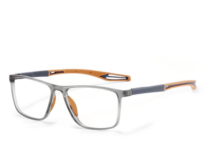 Close-up of new3 anti-blue light ultralight sport reading glasses, perfect for digital protection