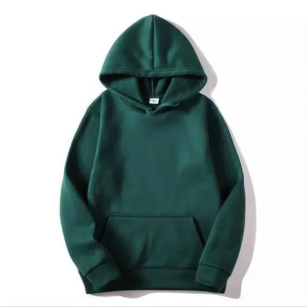 Everyday comfort in a unisex warm lined hoodie. Relaxed fit design, ideal for cozy moments.