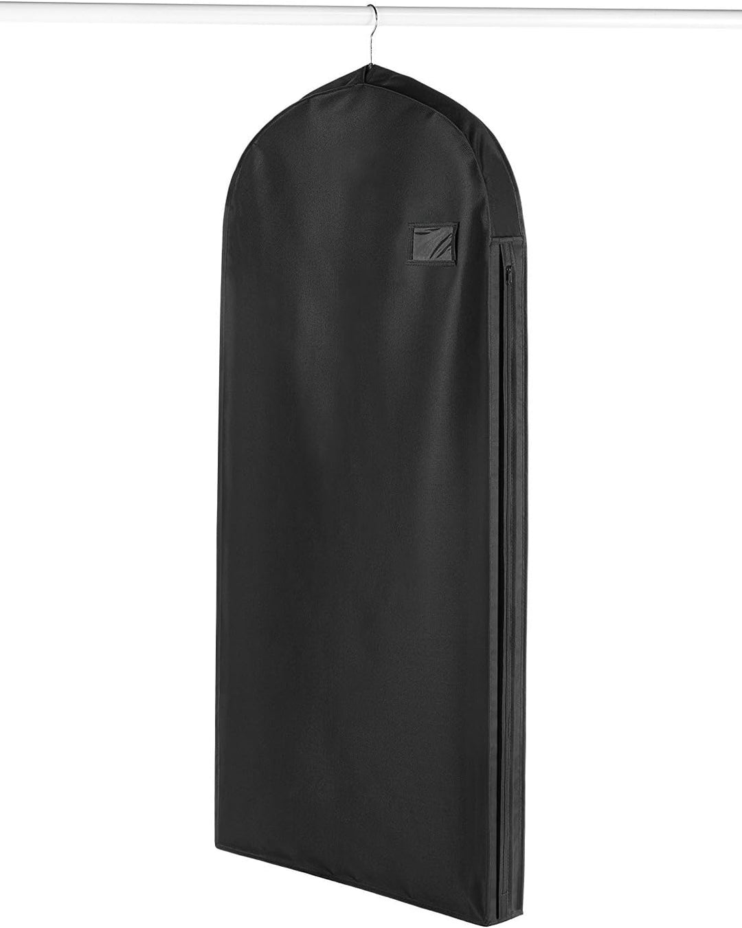 Organized travel with this unisex water-repellent garment bag, featuring a sturdy zipper & convenient accessory pocket.