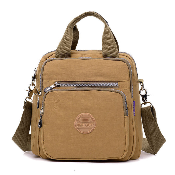 New arrival! Stylish unisex water-resistant messenger bag with multiple pockets, a must-have travel accessory.