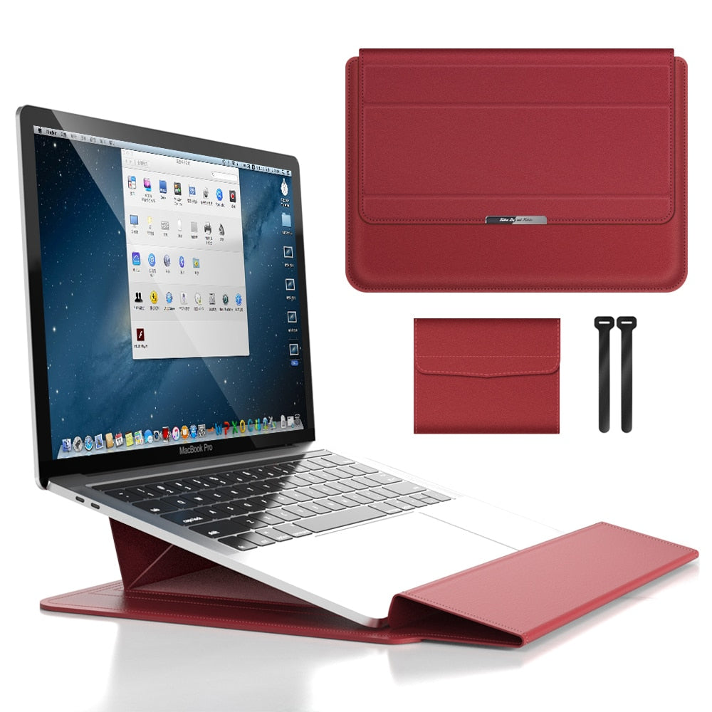 High-quality waterproof laptop sleeve & protective case for enhanced device protection, organized storage, & travel.